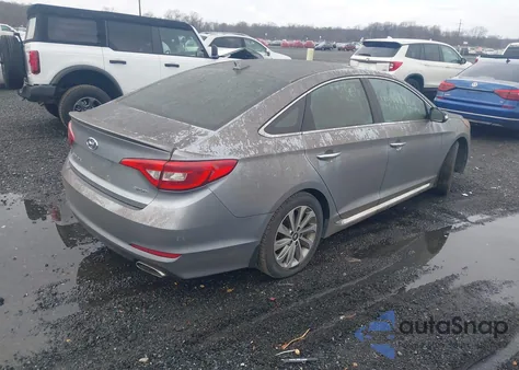 2017 Hyundai Sonata Sport from USA, damaged, VIN 5NPE34AF1HH494097